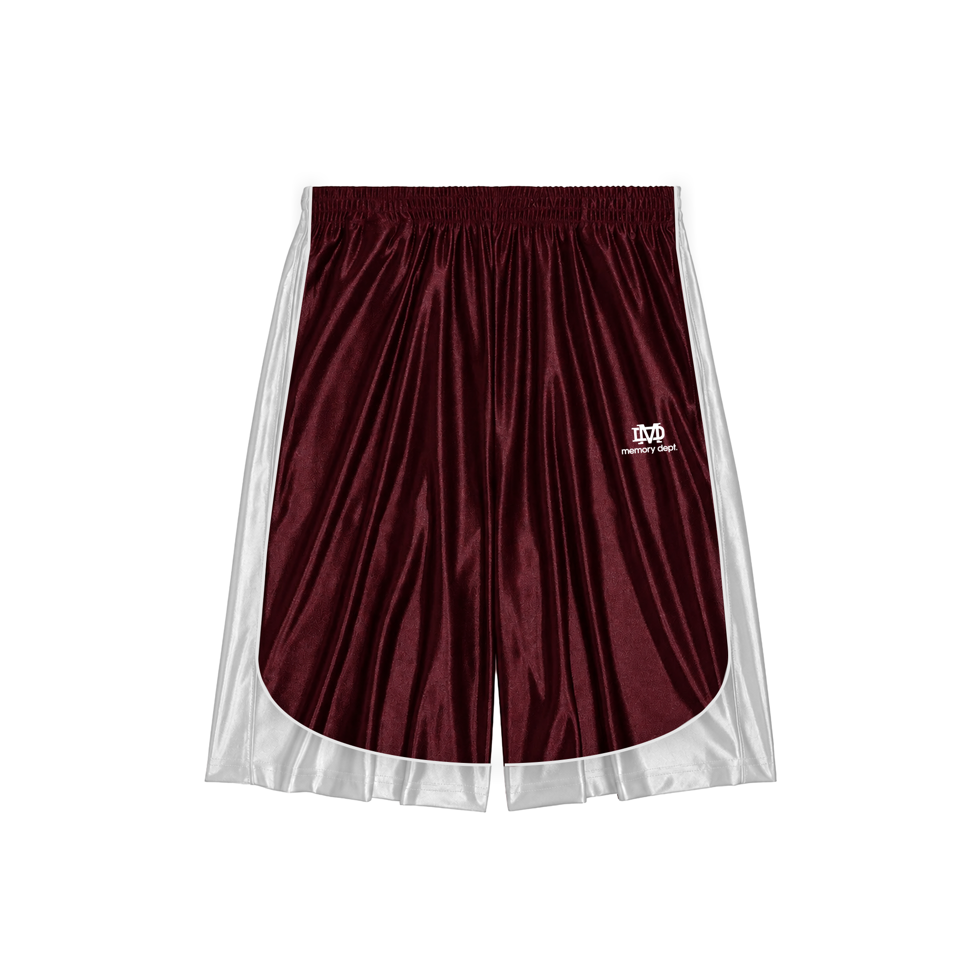 BURGUNDY 3/4 SHORTS